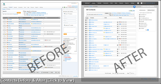 Contacts Before & After (Click to View)